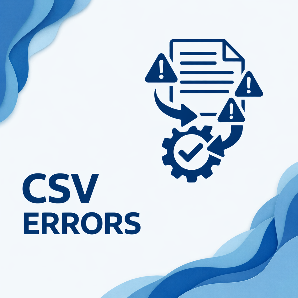 CSV Errors You Didn’t Know You Had (and How to Fix Them Automatically)